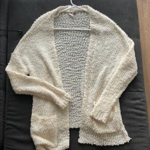 Soft white cardigan